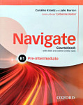 Navigate B1 Pre-Intermediate  Coursebook with DVD and Oxford Online Skills 